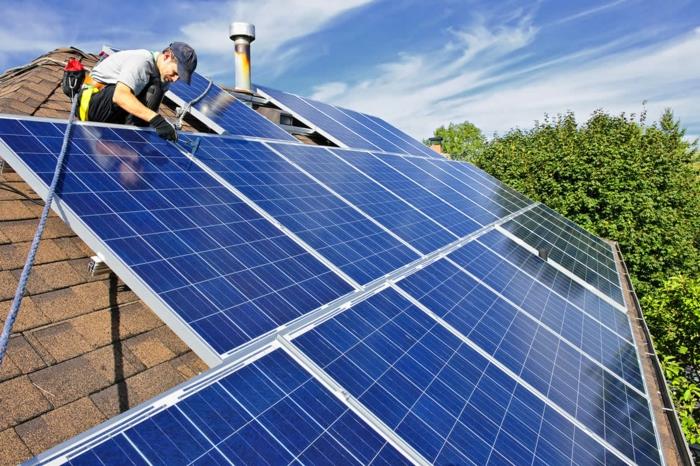 φωτοβολταϊκά σπίτια μηδενικής ενέργειας ηλιακής ενέργειας