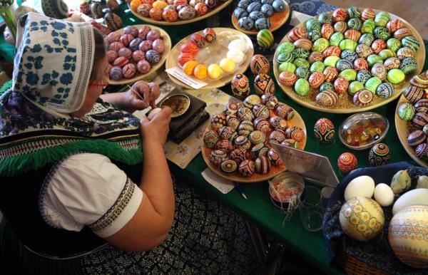 σορβικά πασχαλινά αυγά πασχαλινός βρόχος αγοράς