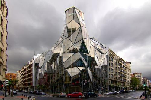 εντυπωσιακά σχέδια κτιρίου origami ελκυστικό