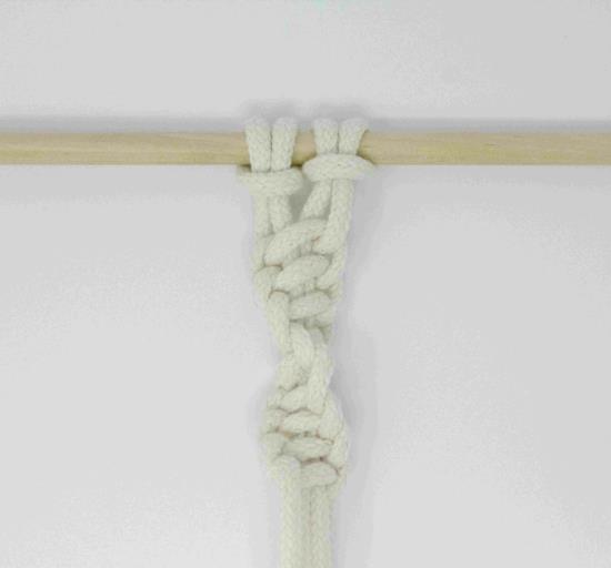 οδηγίες φανάρι σπειροειδής κόμπος macrame