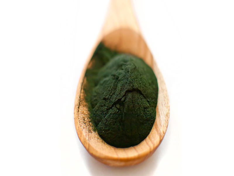 Spirulina svorio netekimui