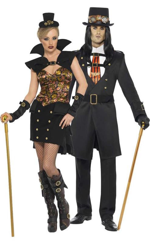 steampunk ρούχα γυναίκες άνδρες μόδα βικτοριανό