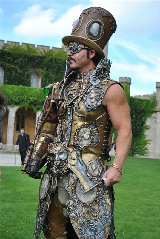 steampunk μόδα ανδρική μόδα