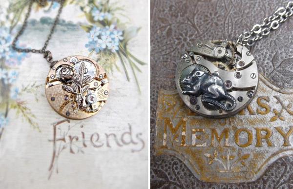 steampunk τέχνη ρολόι μηχανισμός αυξήθηκε αρουραίος