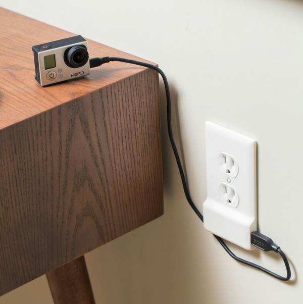 υποδοχή φόρτισης και φορτιστής USB κάμερα SnapPower