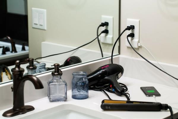 υποδοχή και συσκευές φόρτισης USB Μπάνιο SnapPower