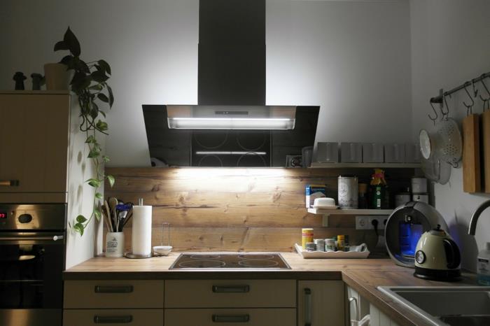 εγκαταστήστε πρίζες διακόπτη φωτισμού επιφάνεια εργασίας κουζίνας
