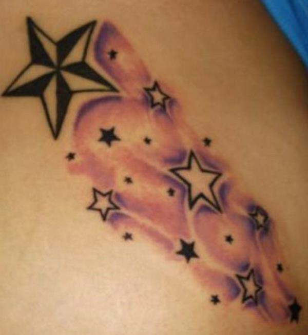 αστέρι τατουάζ που σημαίνει όμορφο