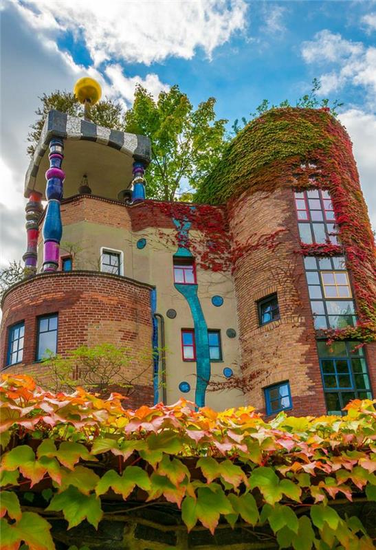 Αυστριακή αρχιτεκτονική Friedensreich Hundertwasser