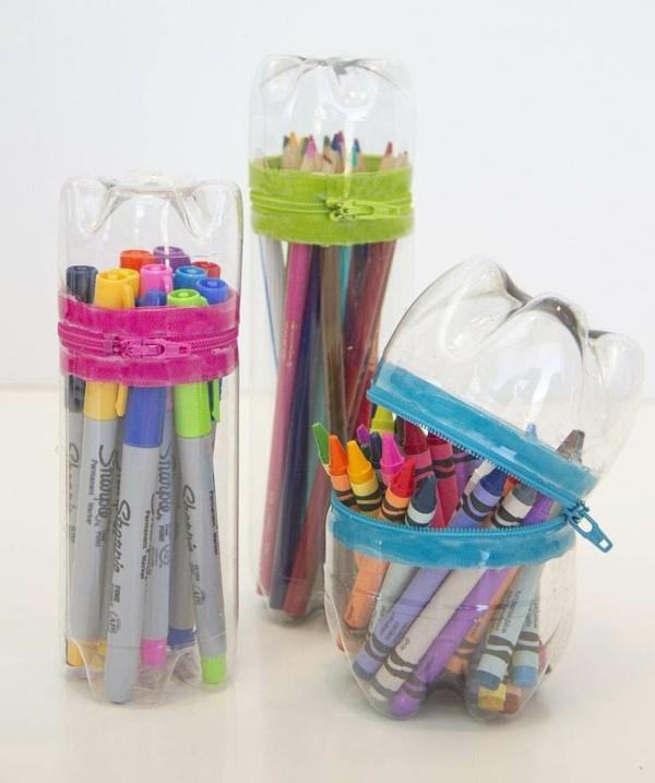 Φτιάξτε το δικό σας στυλό από πλαστικά μπουκάλια με φερμουάρ