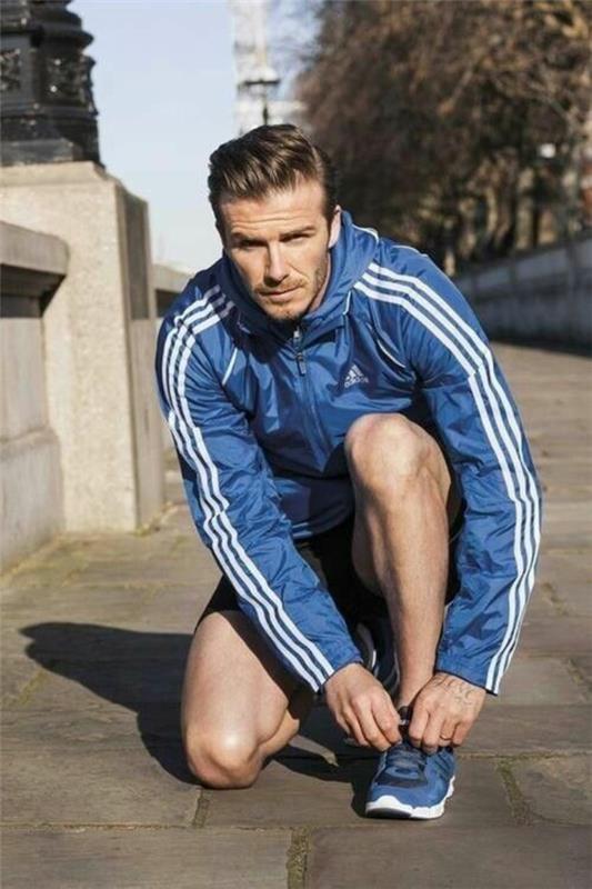 Style icon Το χτένισμα του David Backham για διαφήμιση της adidas