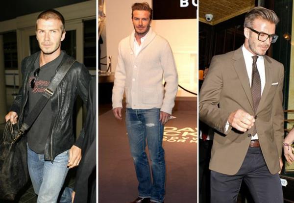 εικονίδιο στυλ david backham χτένισμα trendsetter μόδα εικονίδιο