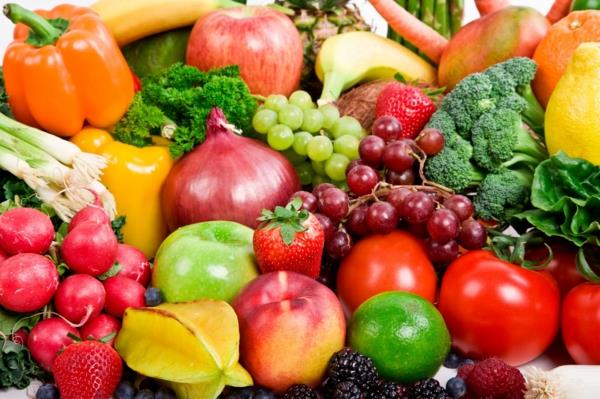 μειώστε το άγχος φρούτα λαχανικά