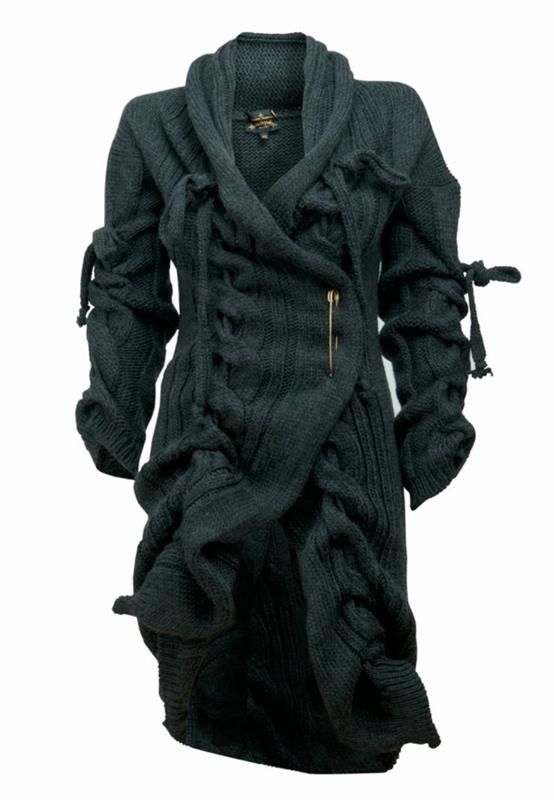 πλεκτά φορέματα χειμερινή μόδα χειμωνιάτικα φορέματα πλεκτά πουλόβερ γυναίκες Vivienne Westwood