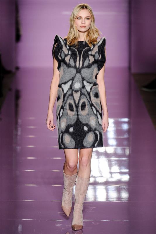 πλεκτά fw 2014 2015 χειμερινά φορέματα γυναίκες