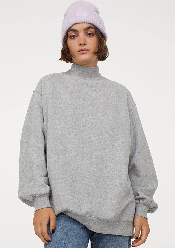 H&M Oversize Kadın Sweatshirt