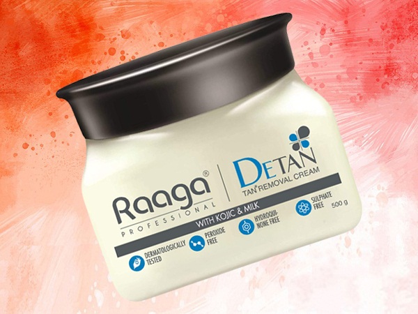 „Raaga Professional De-Tan“ su „Kojic“ ir pienu