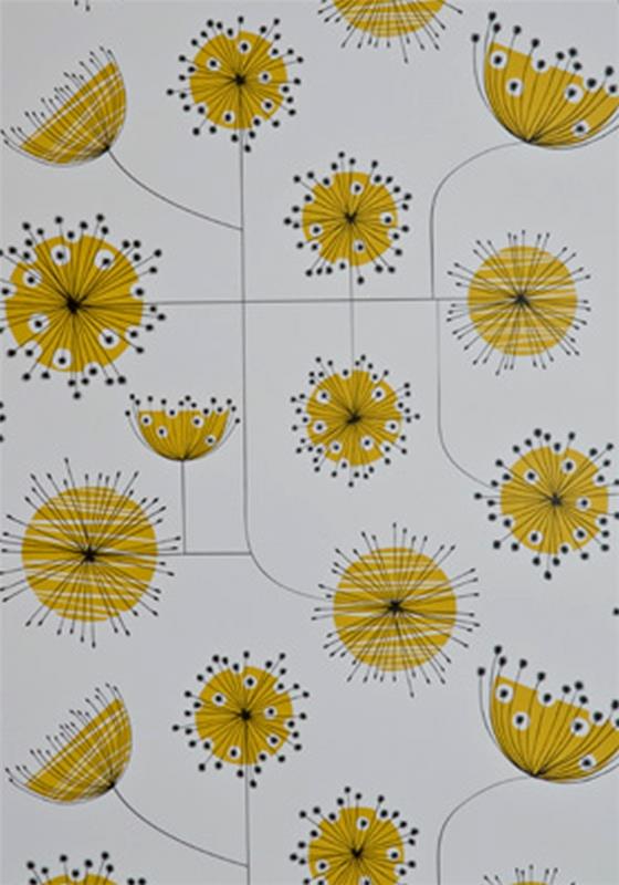 μοτίβο ταπετσαρίας tepete κίτρινο μοτίβο ταπετσαρία σχεδιασμός τοίχου σαλονιού