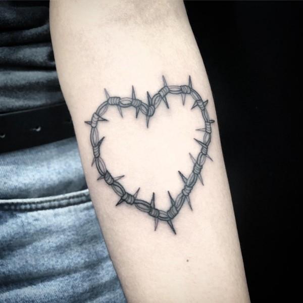 ιδέες τατουάζ μικρή καρδιά