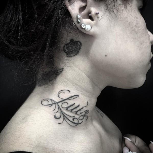 ιδέες τατουάζ τατουάζ στο λαιμό