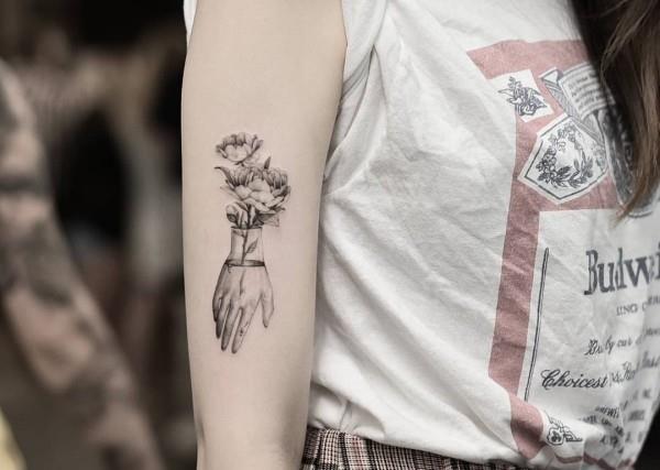 ιδέες για τατουάζ υπέροχο μικρό χέρι