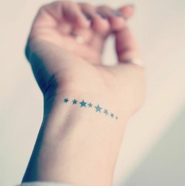 αστέρι τατουάζ που σημαίνει στον καρπό