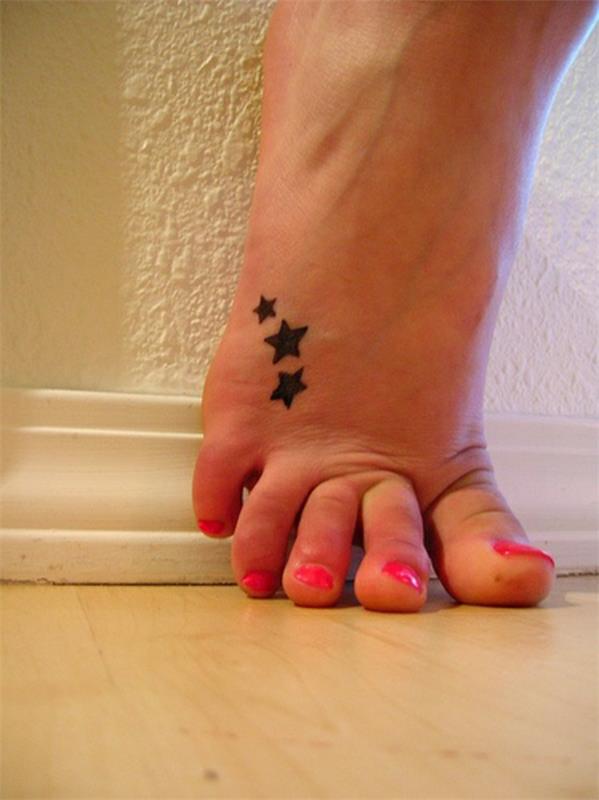τατουάζ εικόνες τατουάζ αστέρια ποδιών