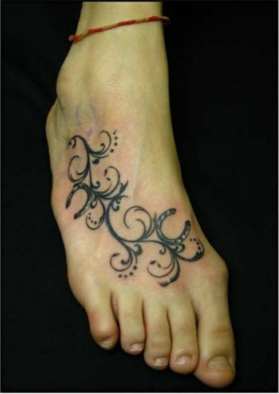 τατουάζ εικόνες τατουάζ λουλούδια ποδιών