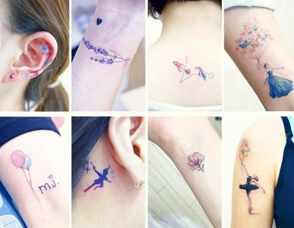 τατουάζ γυναίκες παραμύθι ιδέες τατουάζ