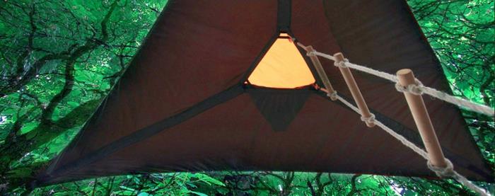 tentsile camping σκηνές κρεμαστές σκάλες σχοινιού alex shirley smith