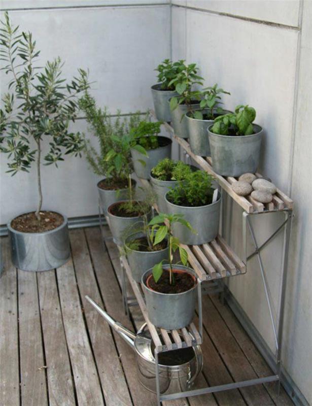 βεράντα φυτά έπιπλα και φυτά μπαλκόνι δοχεία φυτών δοχείο