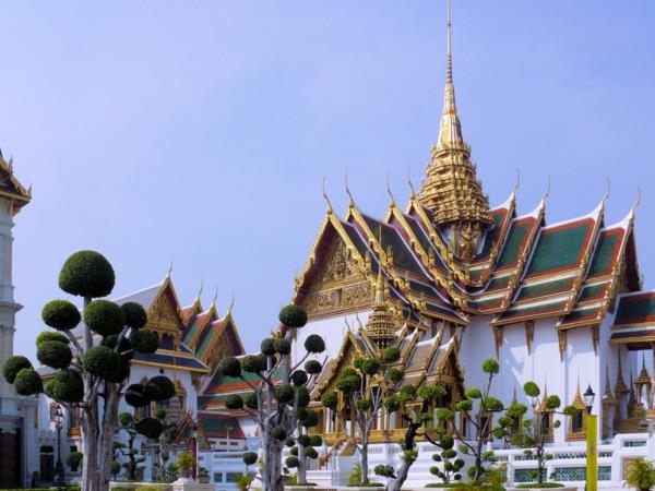 ταξίδια διακοπών στην Ταϊλάνδη και διακοπές στο μεγάλο παλάτι της Μπανγκόκ