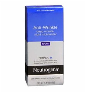 Neutrogena Ageless Intensives gilių raukšlių drėgmė, naktis