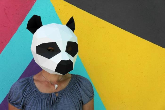 μάσκες ζώων tinker panda halloween mask by steve wintercroft