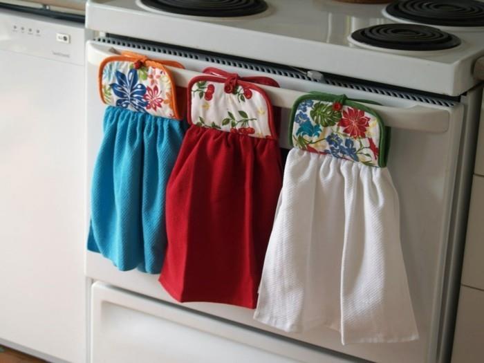 συμβουλές και κόλπα για την κουζίνα κρατήστε τις πετσέτες