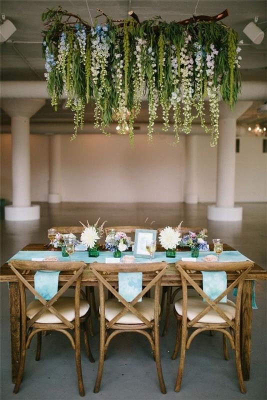 διακόσμηση τραπέζι γάμος αχυρώνα