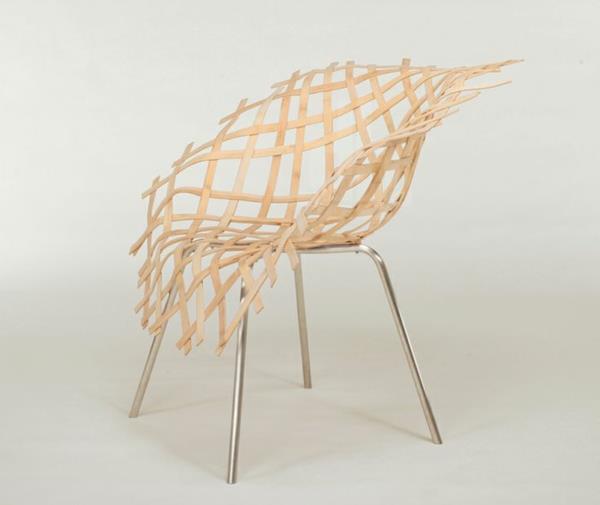 ιδέες σχεδίασης έπιπλα μπαμπού ντεκό καρέκλα