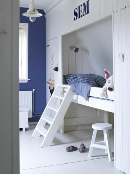 υπέροχες ιδέες επίπλωσης για δωμάτια αγοριών χαριτωμένα γωνιακά κρεβάτια