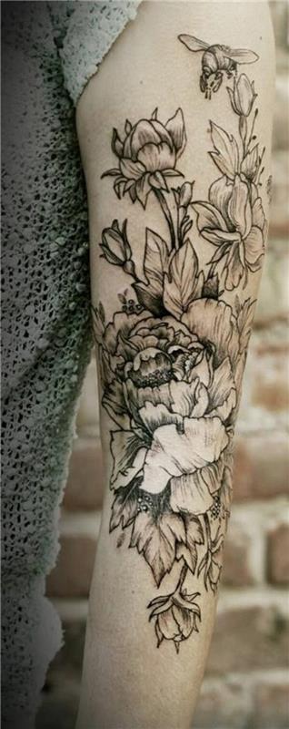 τατουάζ εικόνες άνω βραχίονα σχέδια τατουάζ λουλούδια