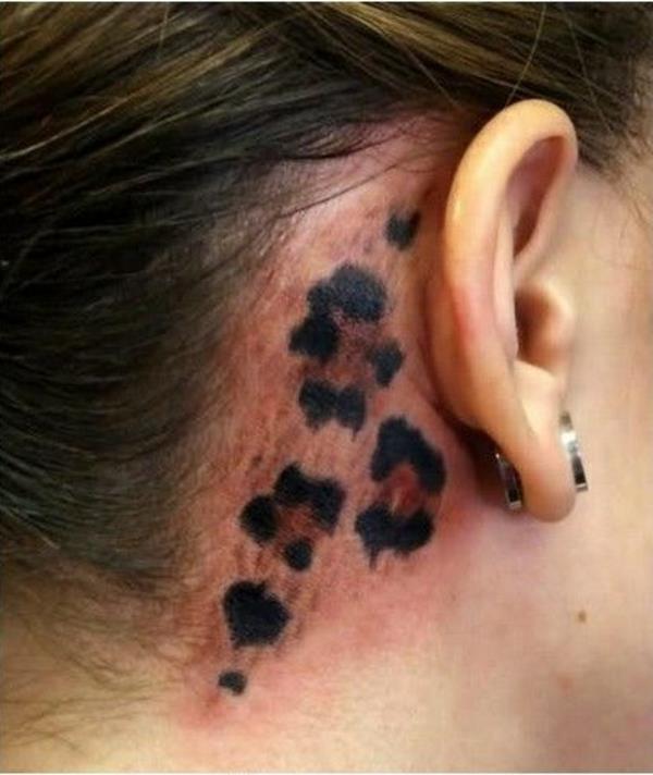 τατουάζ ιδέες τατουάζ πίσω από το αυτί 3 τσίτα