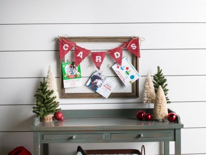 φτιάξτε υπέροχες χριστουγεννιάτικες κάρτες τοίχου
