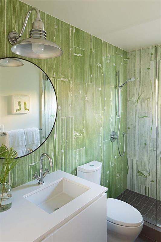 υπέροχος σχεδιασμός τοίχου σχεδιασμός μπάνιου