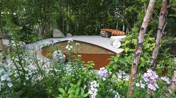 υπέροχη πισίνα - υπέροχος σχεδιασμός κήπου