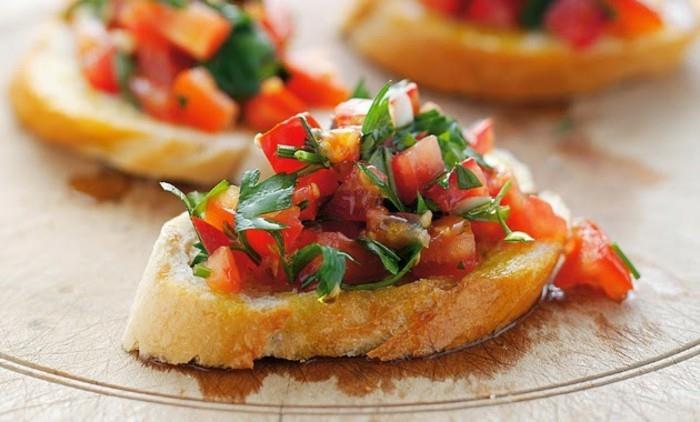 ντομάτες υγιεινό τοστ metersilie μεσογειακή κουζίνα