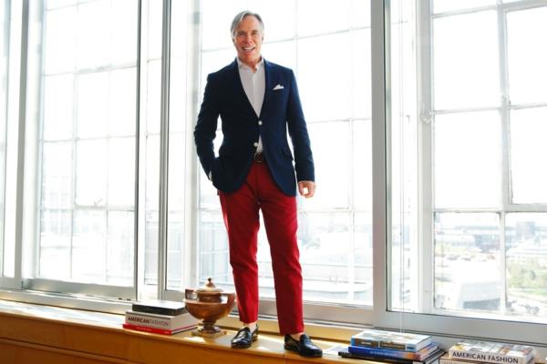 Tommy Hilfiger σχεδιαστής μόδας πολυτελές σχέδιο μόδας