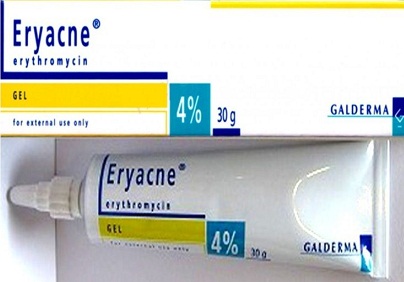 geriausias antibiotikas nuo spuogų Eritromicinas