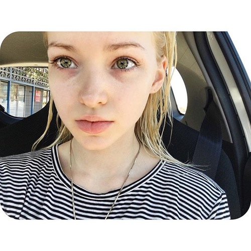 Dove Cameron be makiažo 7