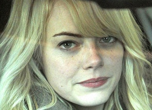 Emma Stone be makiažo 1