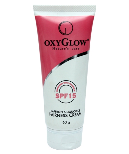 OxyGlow šafrano ir saldymedžio sąžiningumo kremas
