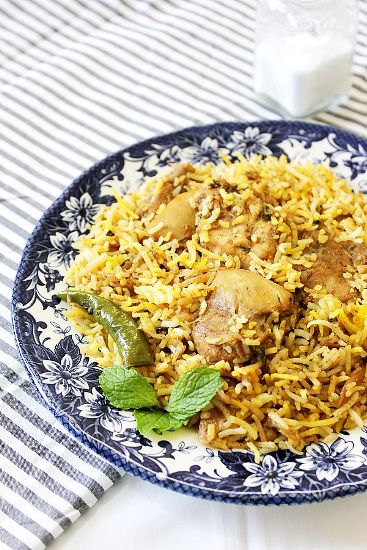 Müslüman Yemek Tarifi Tavuk Biryani